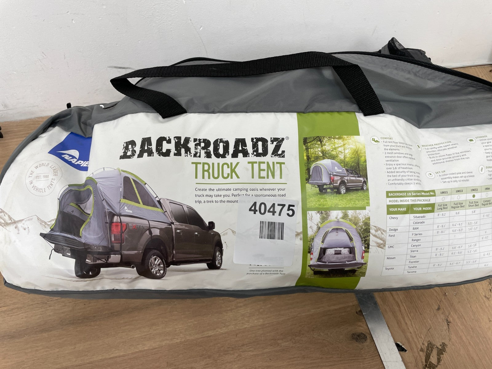 Napier Backroadz Pickup Truck Camping Tent for Full Size Short Bed