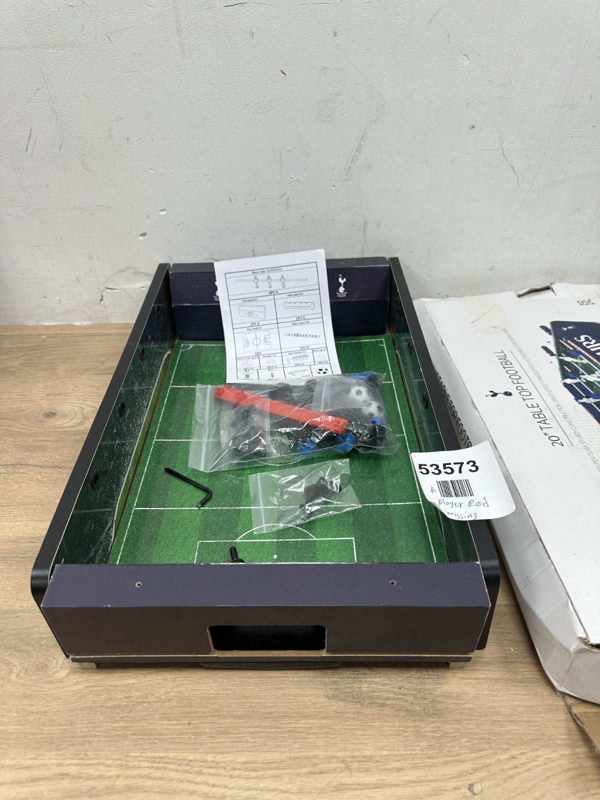 Tottenham Hotspur FC Spurs 20 Inch Football Table Game