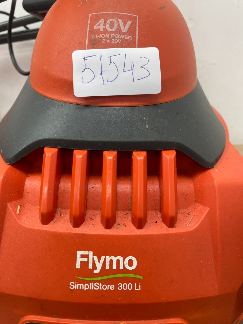 Flymo SimpliStore 300 Li Cordless Lawnmower - BARETOOL — Used (photo 3)