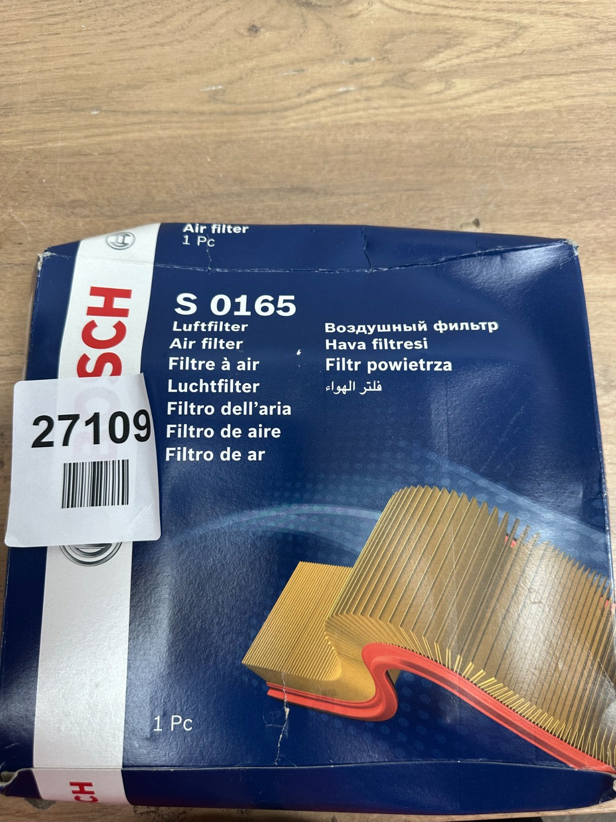 Bosch Premium Air Filter S0165