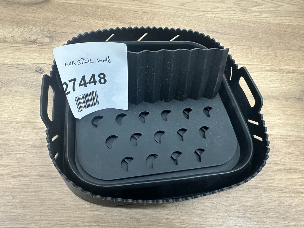 Silicone Air Fryers Liner Reusable Air Fryers Liner with Divider for Kitchen Air