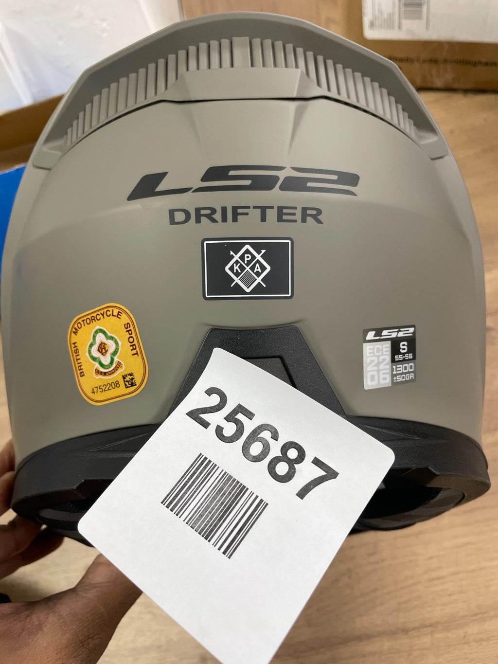 LS2, Jet/Modularhelme Motorrad Drifter SOLID Matt Sand,