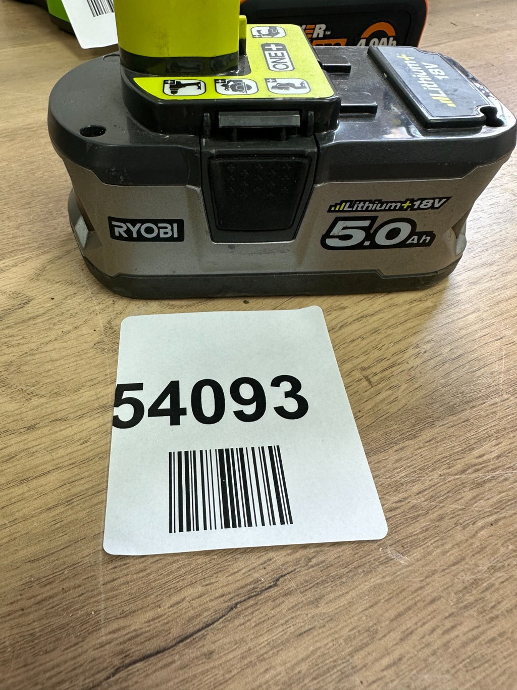 Ryobi ONE+ RB18L50 18V 5Ah Li-ion Battery — Used (photo 2)