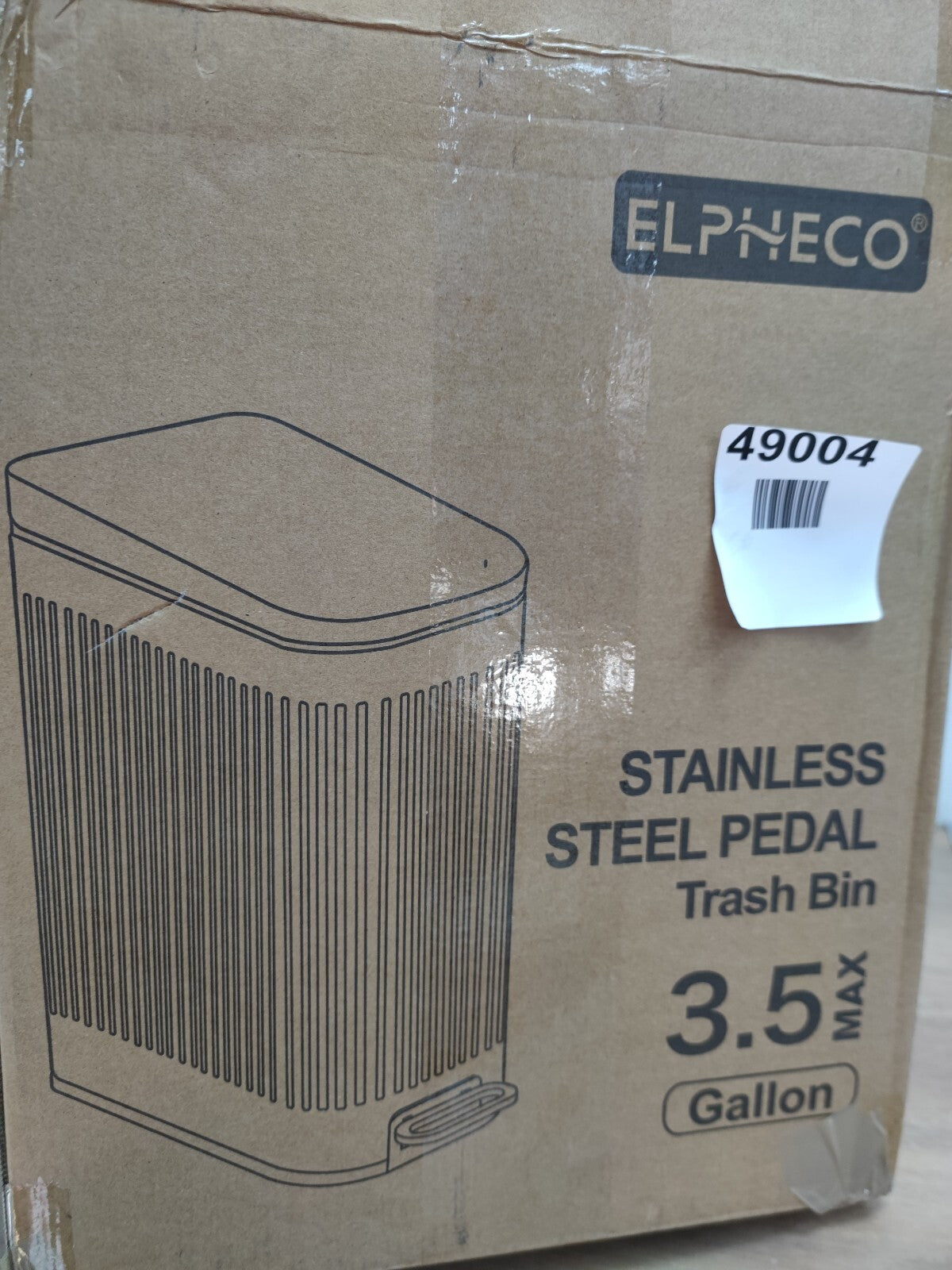 Elpheco pedal trash bin T28