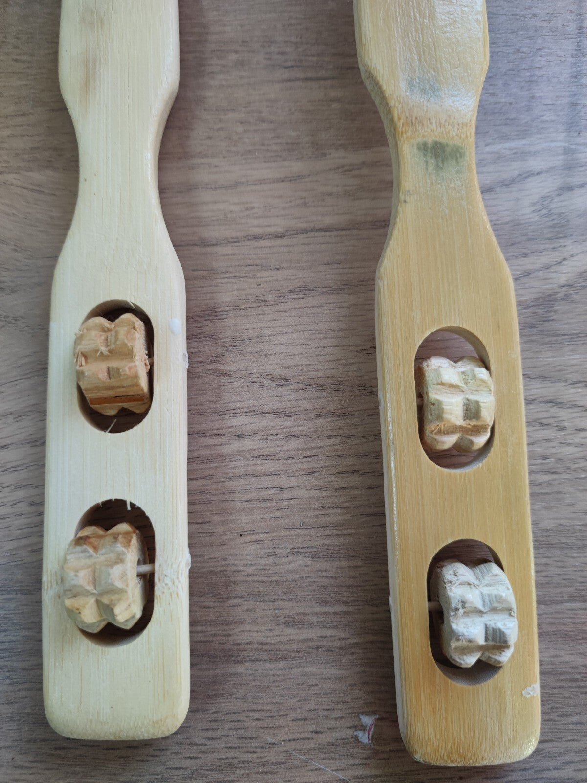 Bamboo Back Scratcher Massage Roll Aid Stick Body Itch Scratching Long Wooden 2