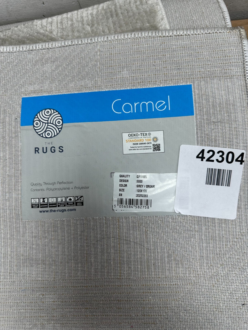 The rugs carmel 6000 120x170