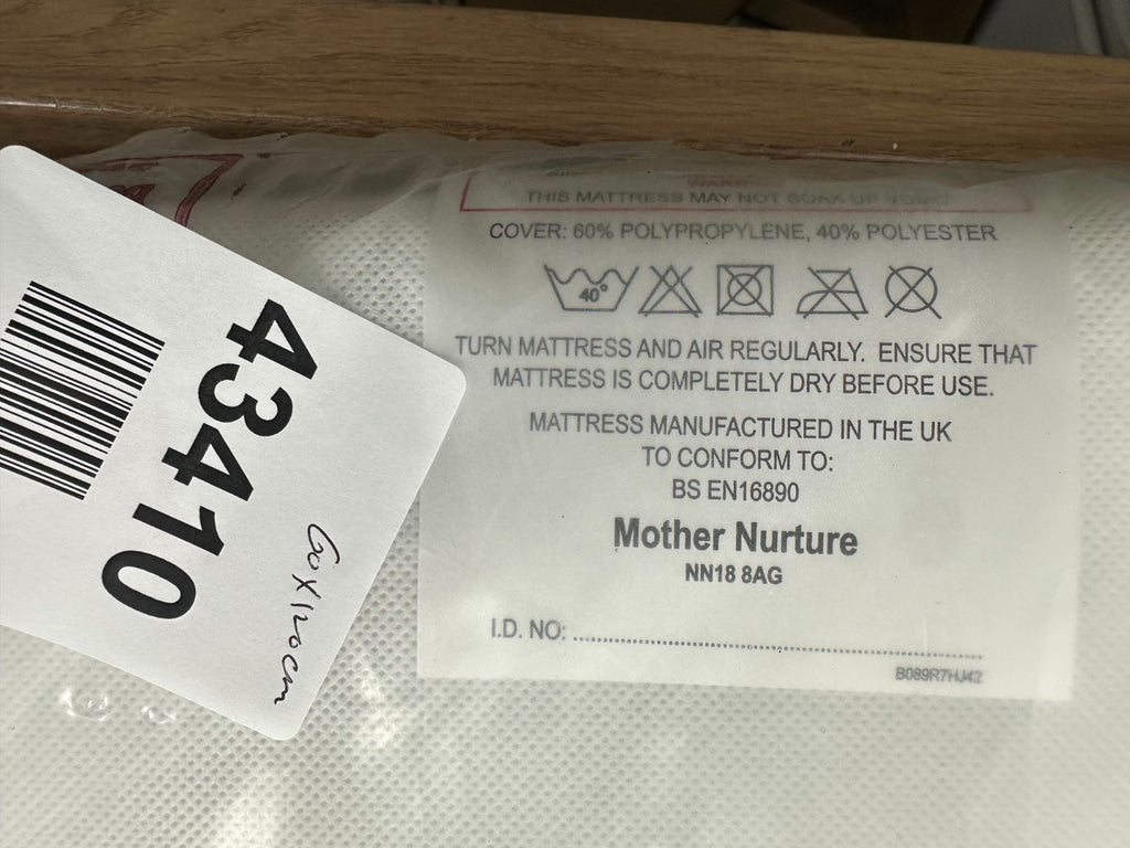 Mother Nurture Mattress NN18 8AG- 60 x 120 cm