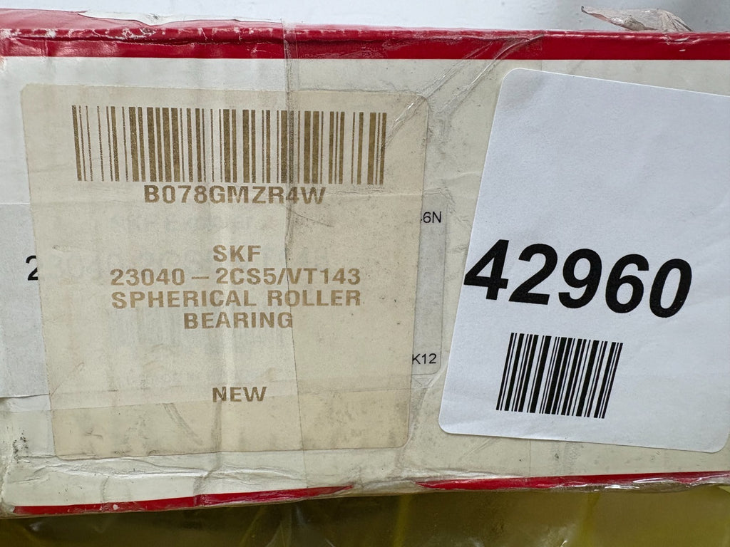 SKF 23040-2CS5/VT143 200x310x82mm SKF Spherical Roller Bearing