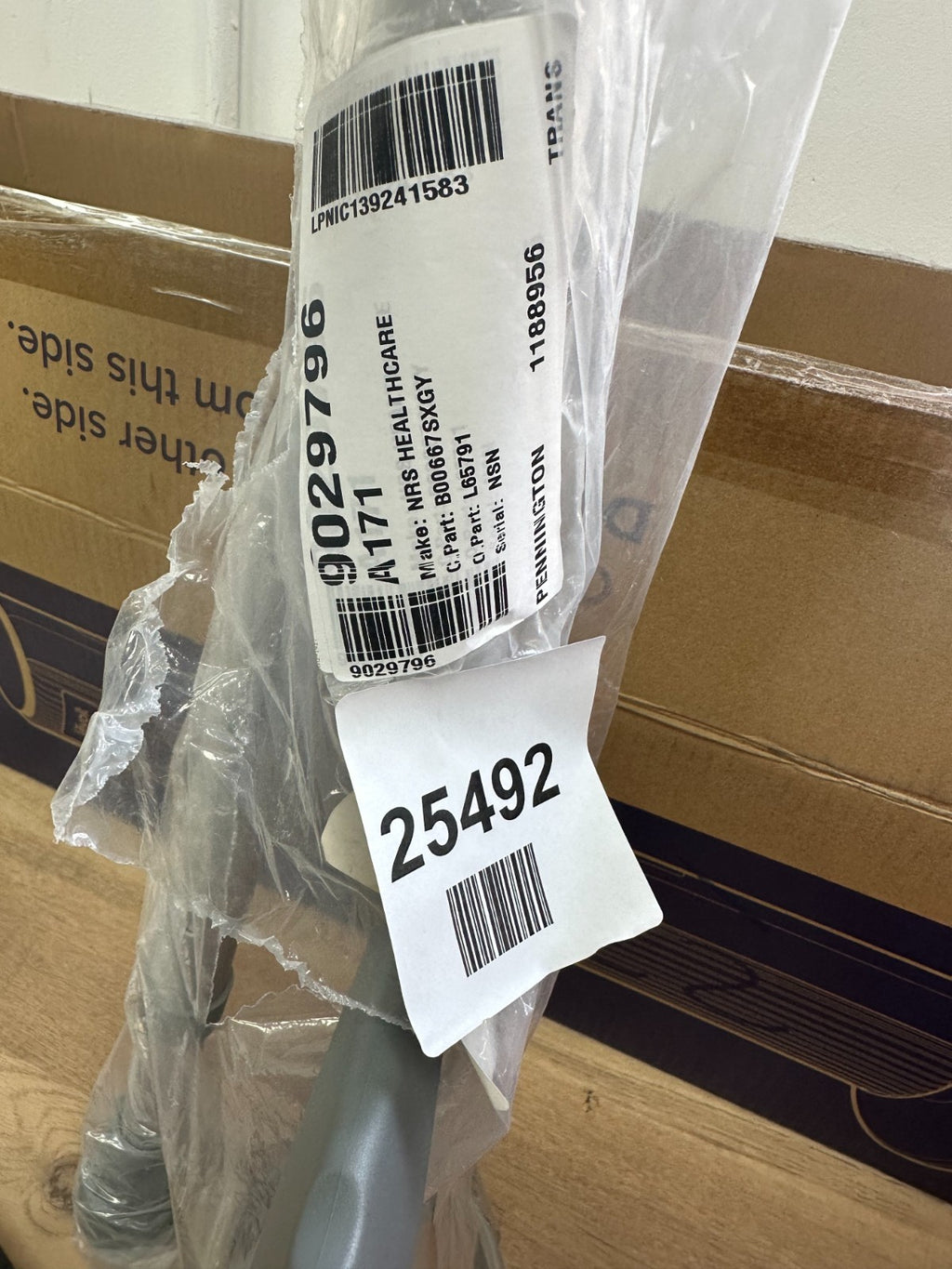 NRS Healthcare Double Adjustable Crutches, Size Long