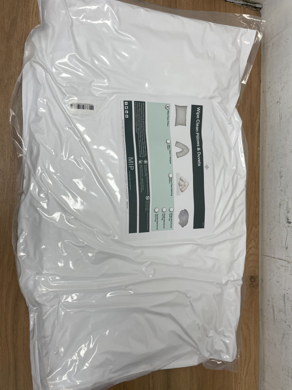 MIP Wipe Clean Pillow