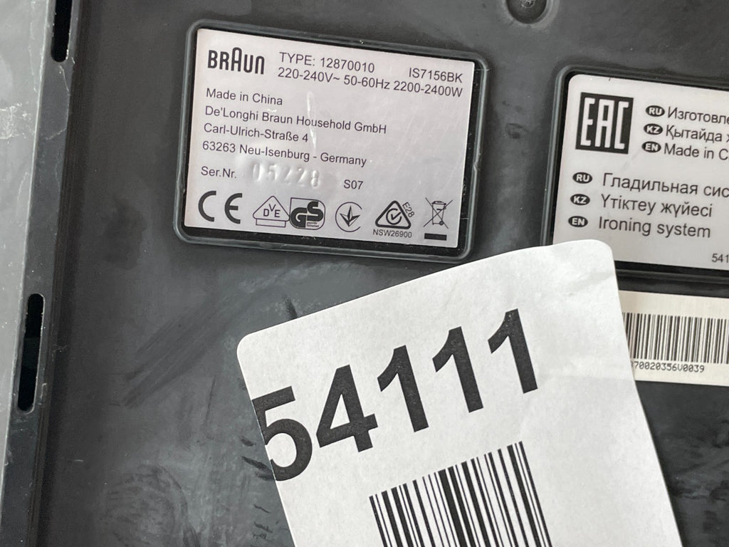 Braun is 7156 CareStyle 7 Steam Generator Iron — Used (photo 5)