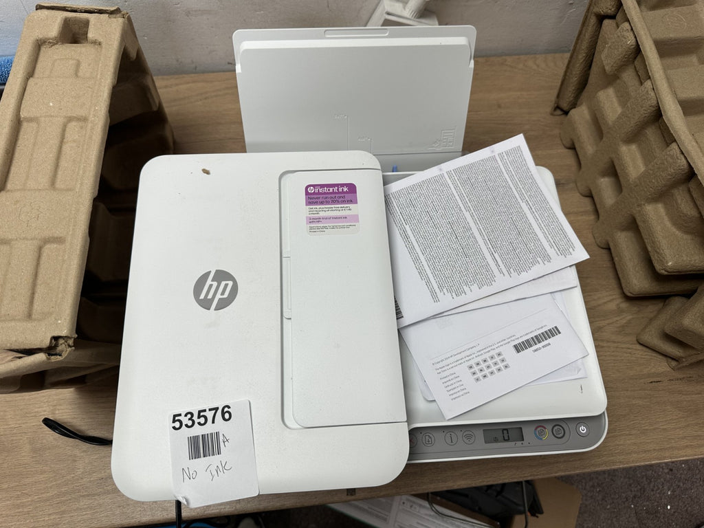 HP DeskJet 4200e Printer- No ink