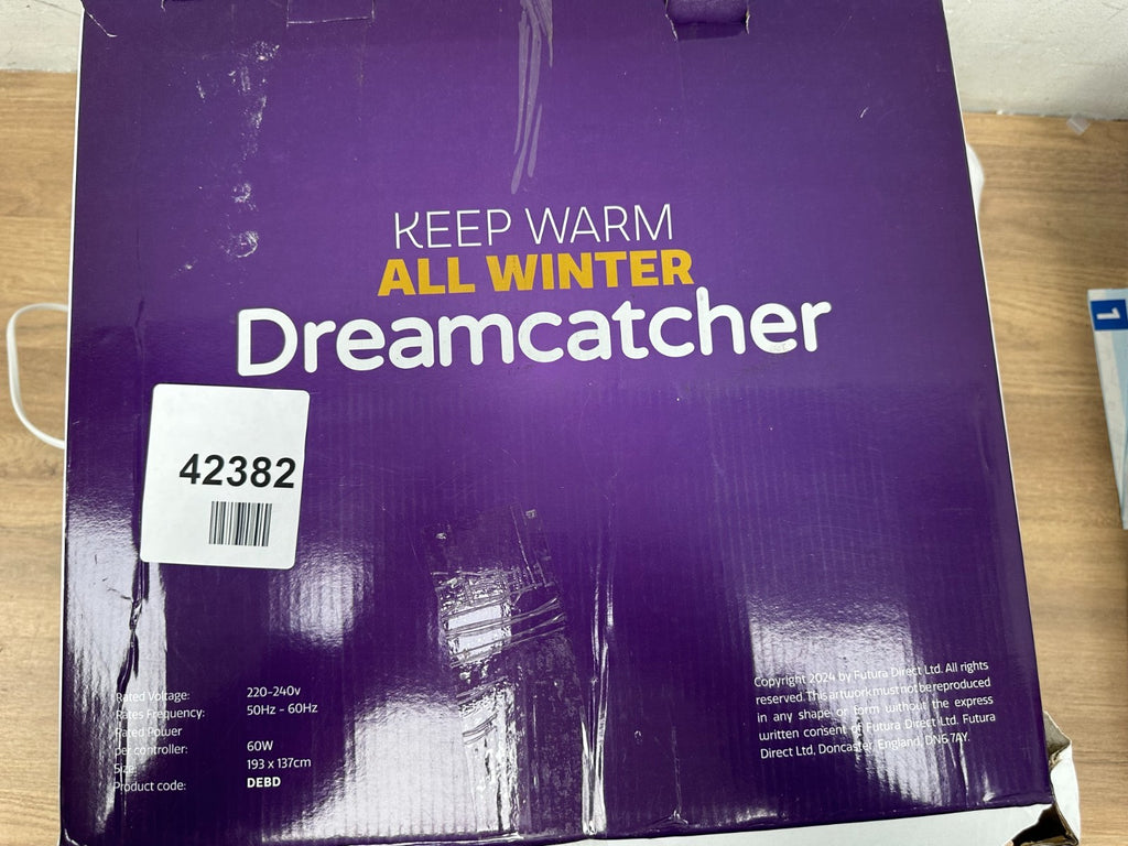 Dreamcatcher Double Electric Blanket 193 x 137cm