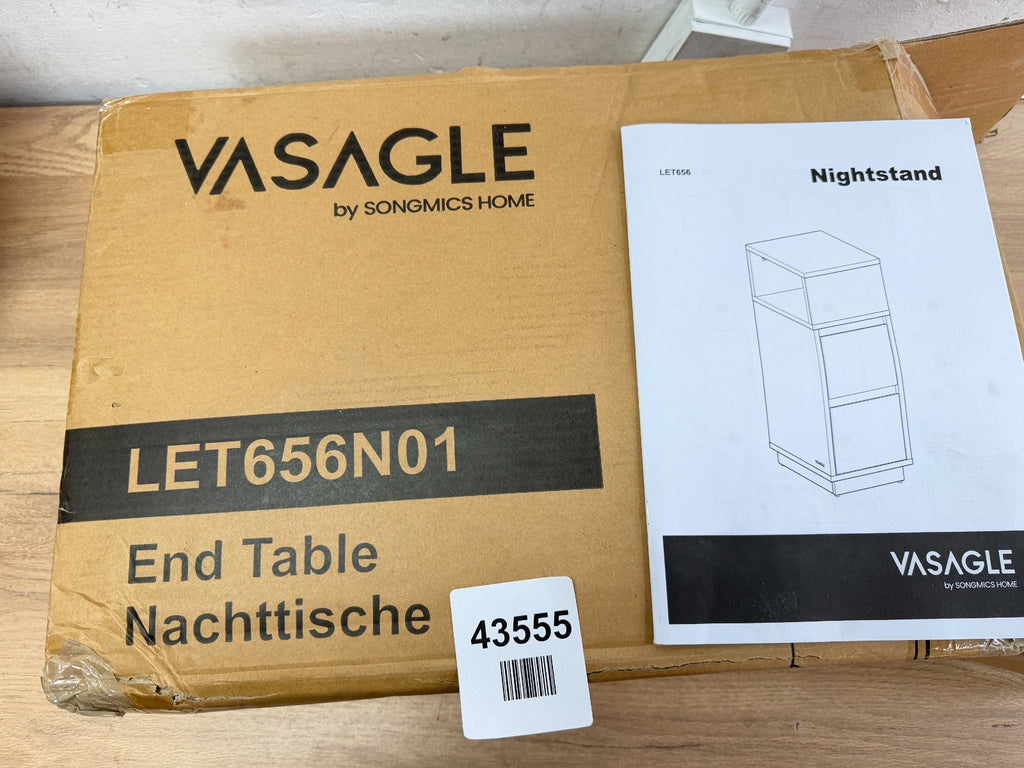 VASAGLE Slim Bedside Table, Small Narrow Side End Table - Read Description — New (other) (photo 3)