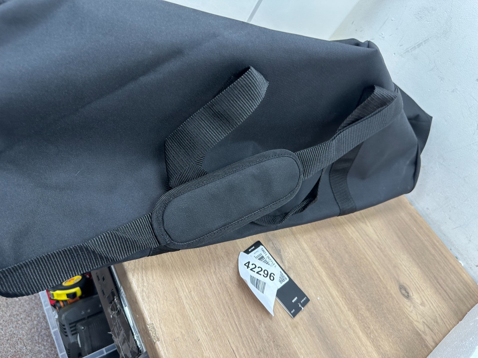 Adidas TIRO L DUFFLE L BLACK/WHITE FOOTBALL/SOCCER DUFFEL HS9754