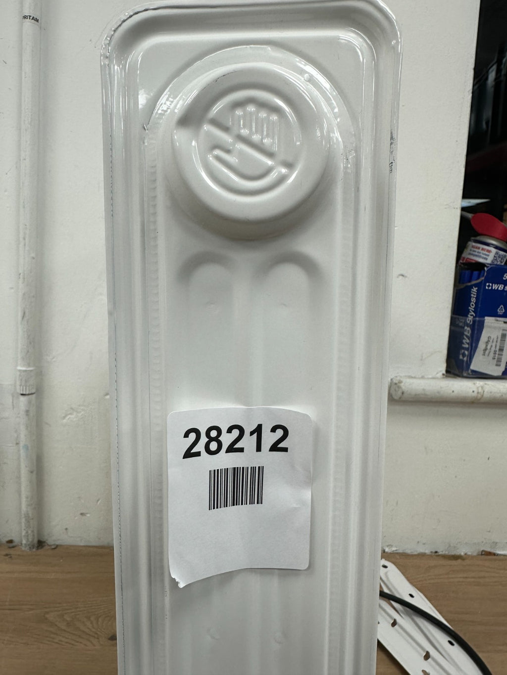 Warmlite Oil Filled Radiator with 3 Power Settings, WL43004YW 2000W 9-Fin White