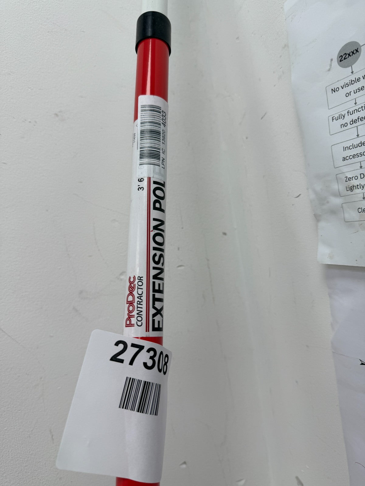ProDec Contractor Lock Extension Pole