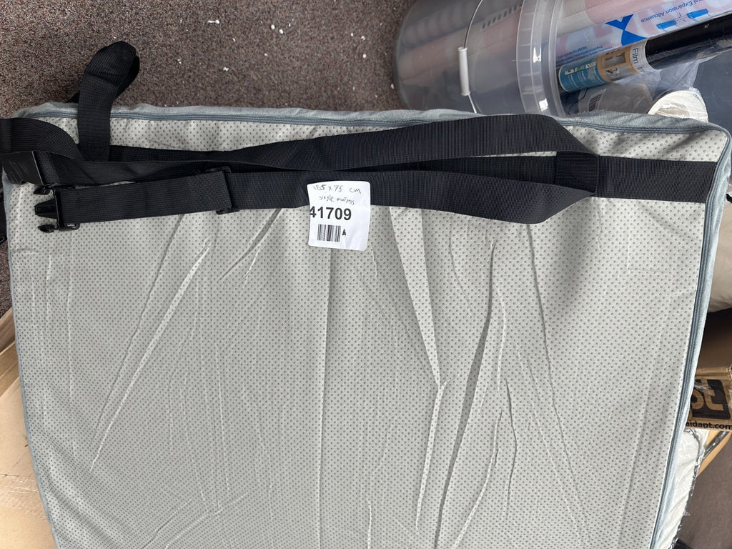 Memory Foam Travel Mattress Topper for caravans/HGV with camping bag