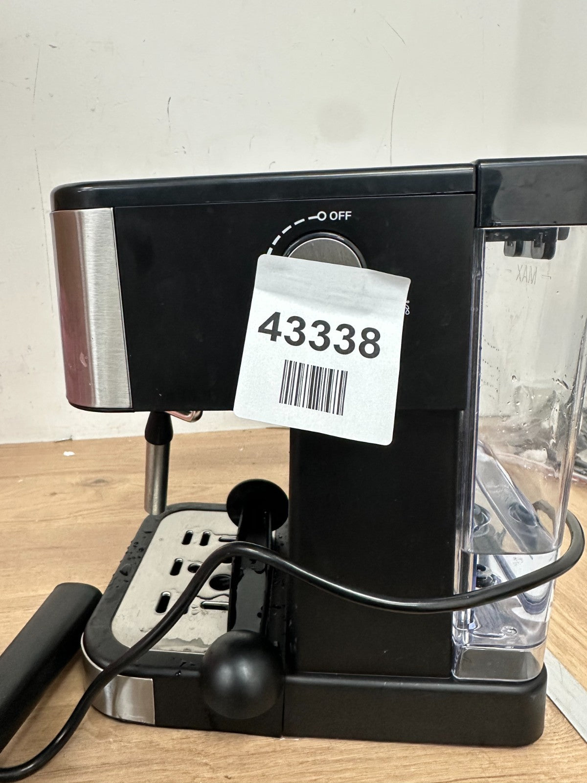 Daewoo Sda2698 Espresso Maker Coffee Machine Black P