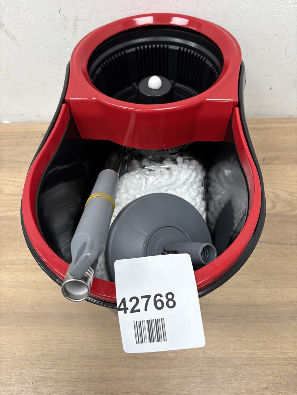 Best House Microfiber Spin Mop Bucket Set Floor Cleaning Solution, Self-Wringing