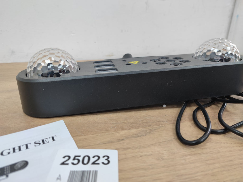 Party Light System with Kaleidoscope Ball