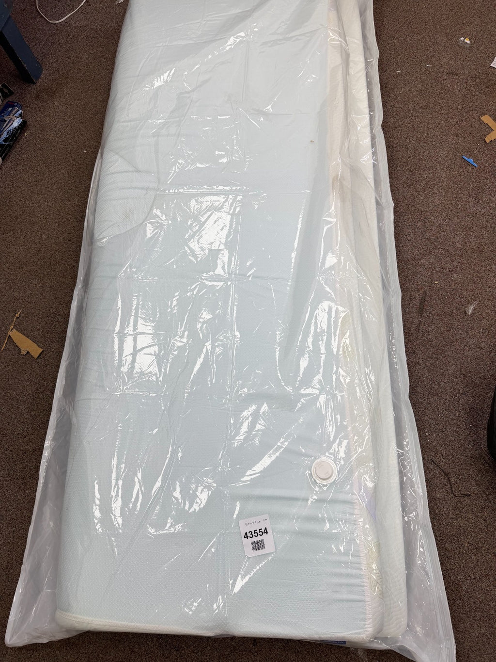 NewentorLife Mattress Topper for Back Pressure Relief Double Bed, 7cm Mattress T
