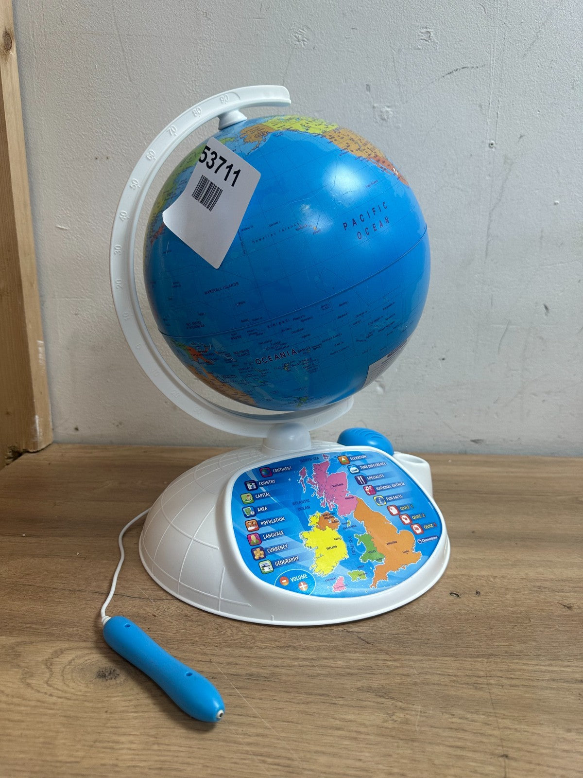 World Globe /Map Geography - Smart, Talking, interactive