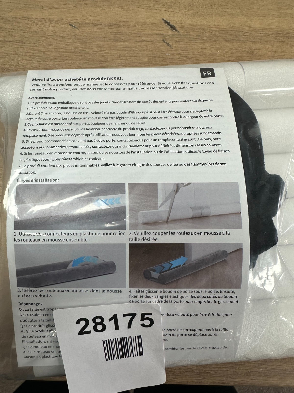 Door Draft Excluder for Doors No-Adhesive Draught Excluder