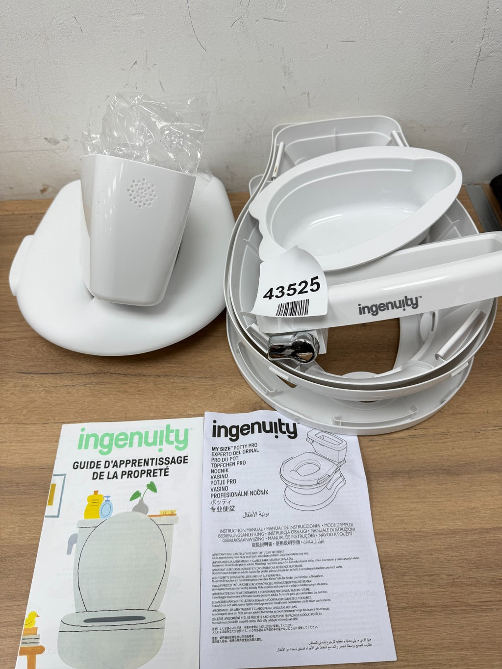 Ingenuity My Size Potty Pro 2-in-1 Potty Training Toilet