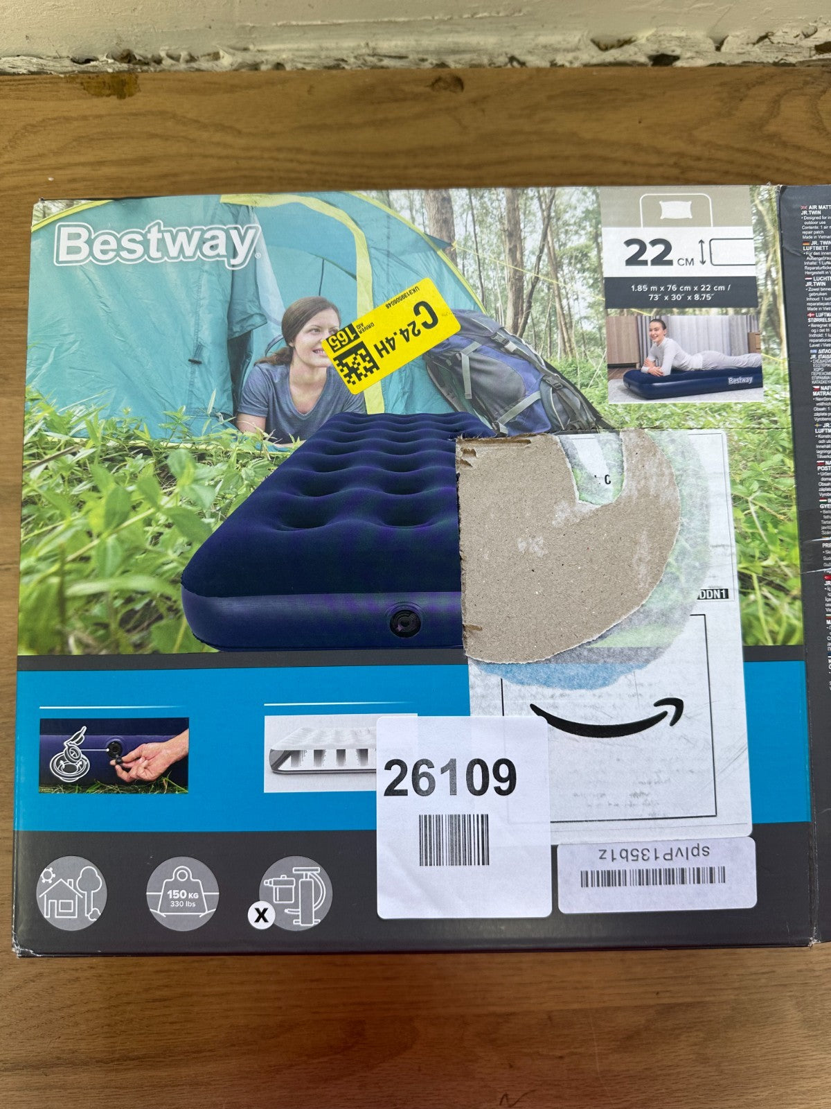 Bestway Comfort Quest Flocked Air Bed