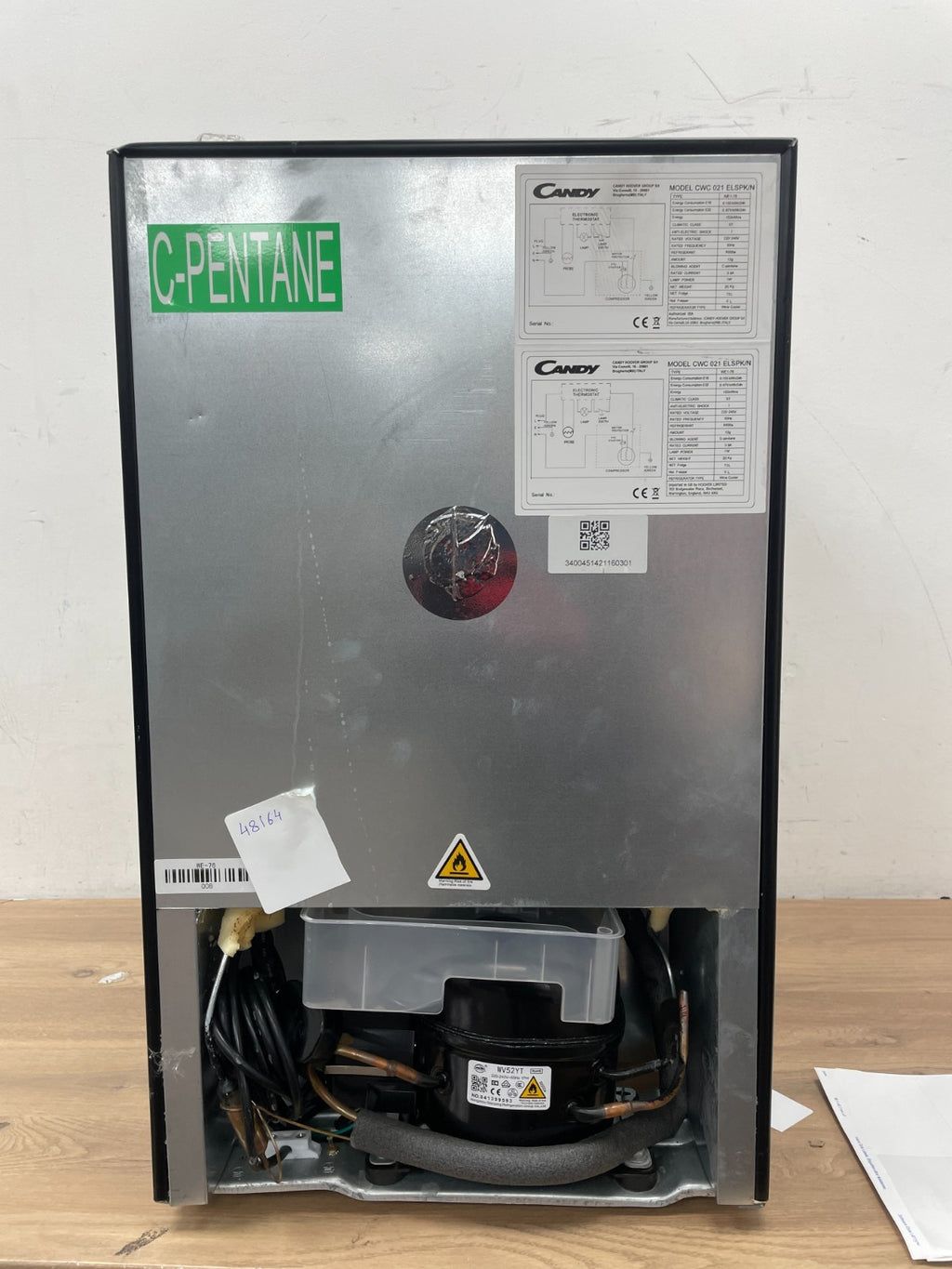 CANDY CWC021MKN - 21 Bottle Wine Cooler - Freestanding