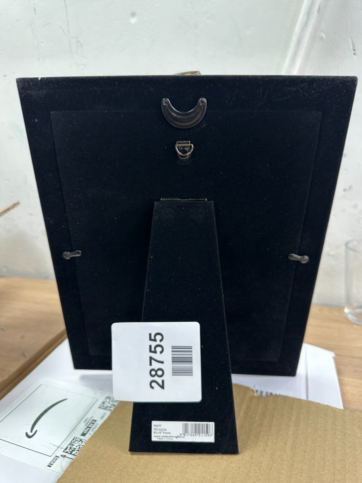 SILVER GRADUATION PICTURE FRAME 8'' X 10''