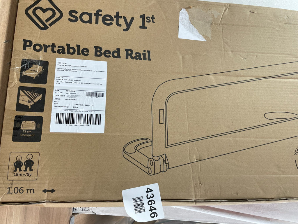 Safety 1st Portable Bed Rail, Foldable Bed Guard for Toddler Bed. Pink — New (other) (photo 7)