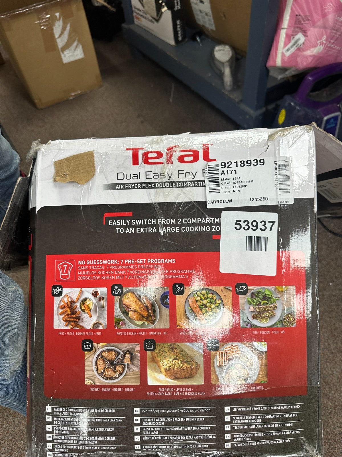 Easy Fry Flex EY922 Dual Air fryer