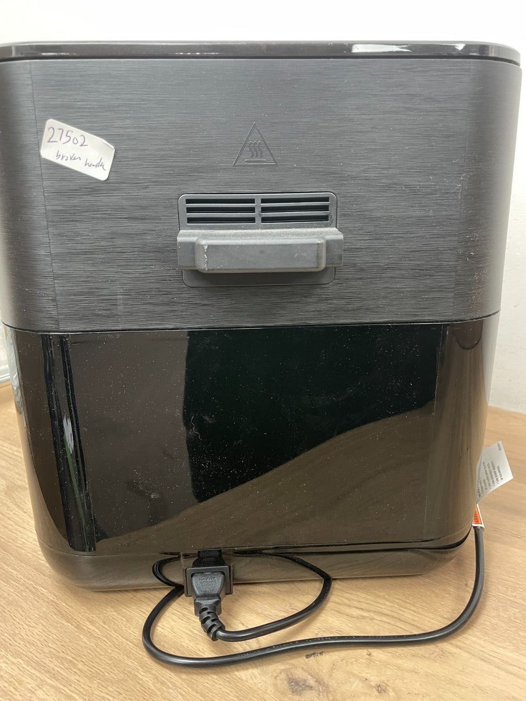 Instant Air Fryer Oven Black Smart Touch Control- Broken handle