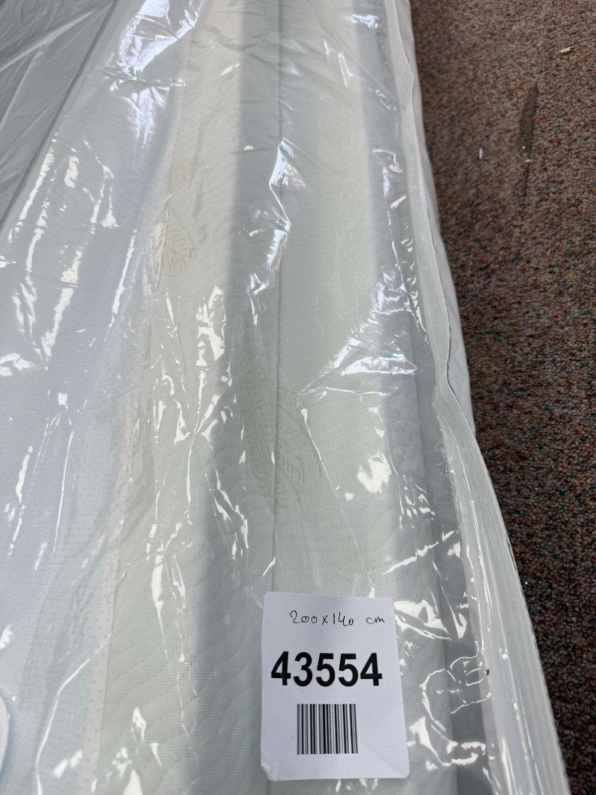 NewentorLife Mattress Topper for Back Pressure Relief Double Bed, 7cm Mattress T