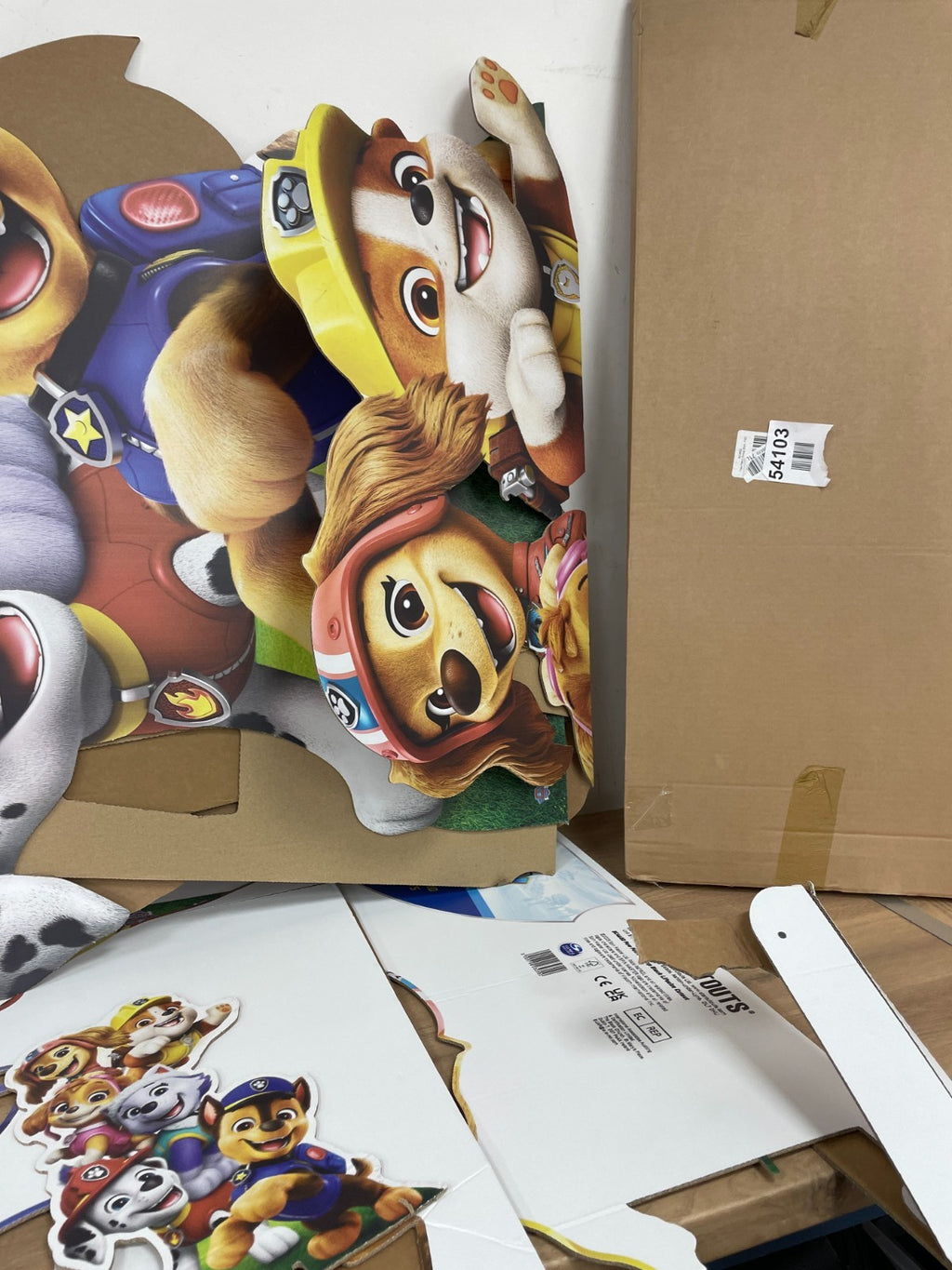 Paw Patrol Group Shot Lifesize Cardboard Cutout — Used (photo 9)