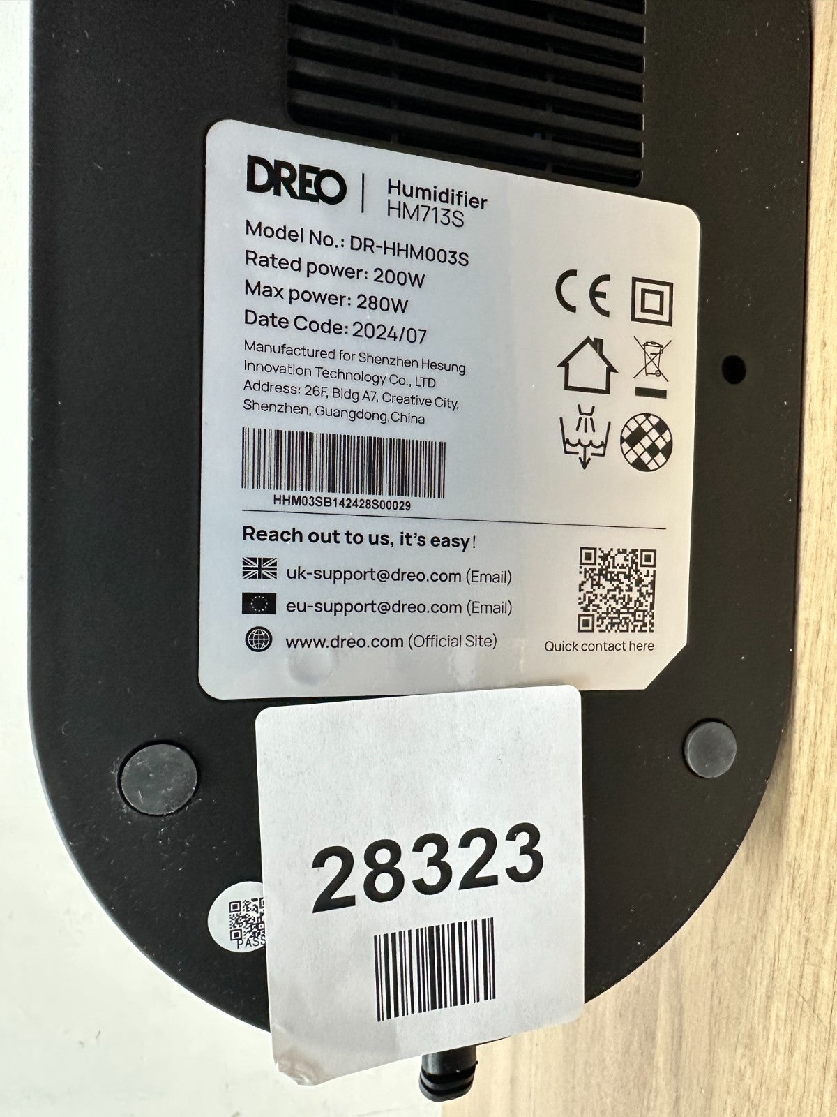 Dreo Cool Humidifier HM713s