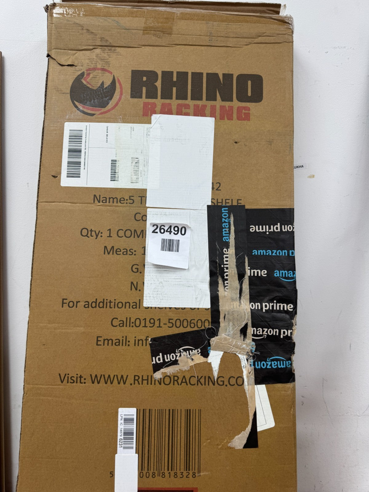 Rhino Racking –Heavy Duty Garage Shelving Units – 200kg Load Weight