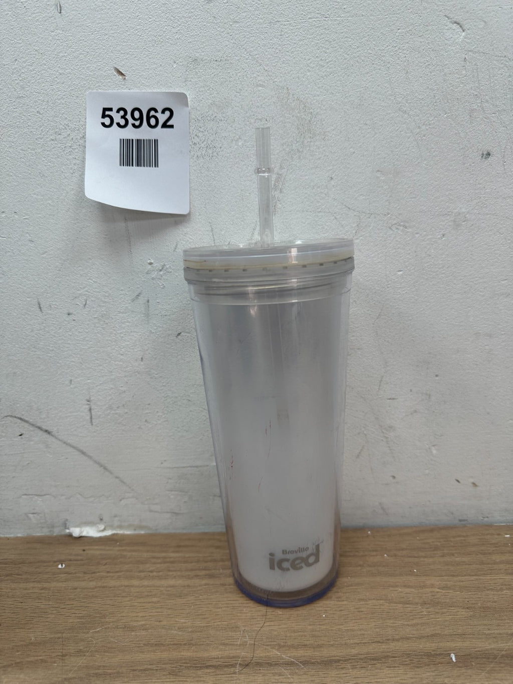 Breville Iced Coffee Maker Tumbler Cup VCF155 – Replacement Cup with Lid & Straw