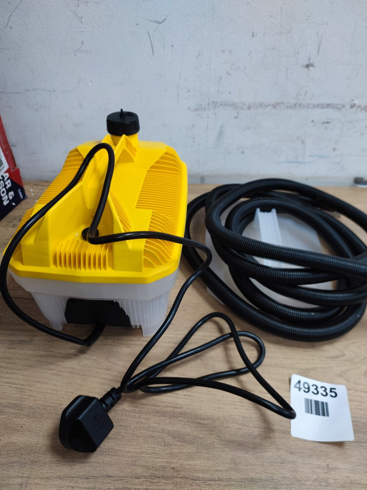WAGNER 2404463 Wallpaper Steamer - Yellow