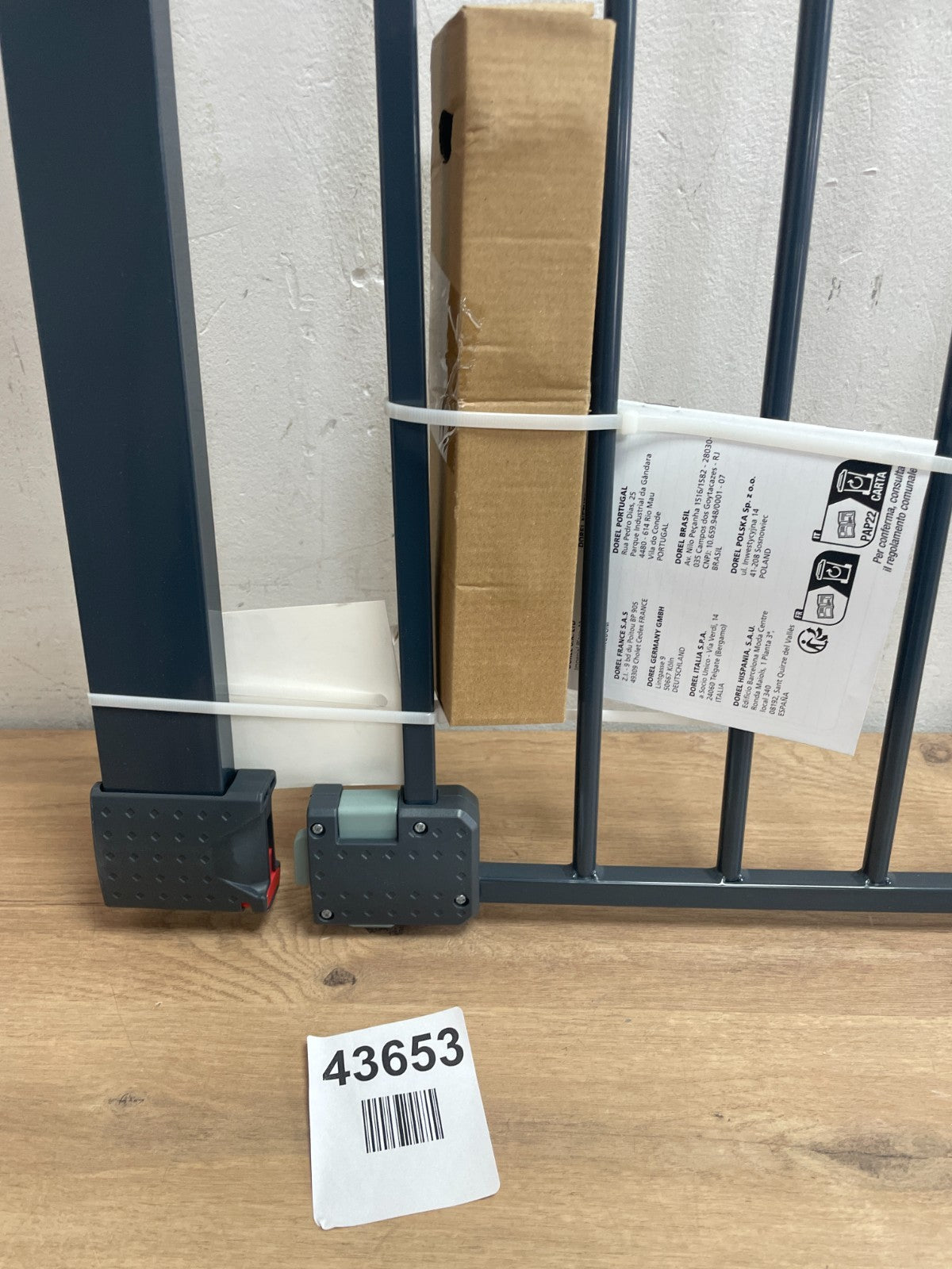 Safety 1st Secure Tech Gate Metal Simply Close Baby White 73-80 cm — New (other) (photo 3)