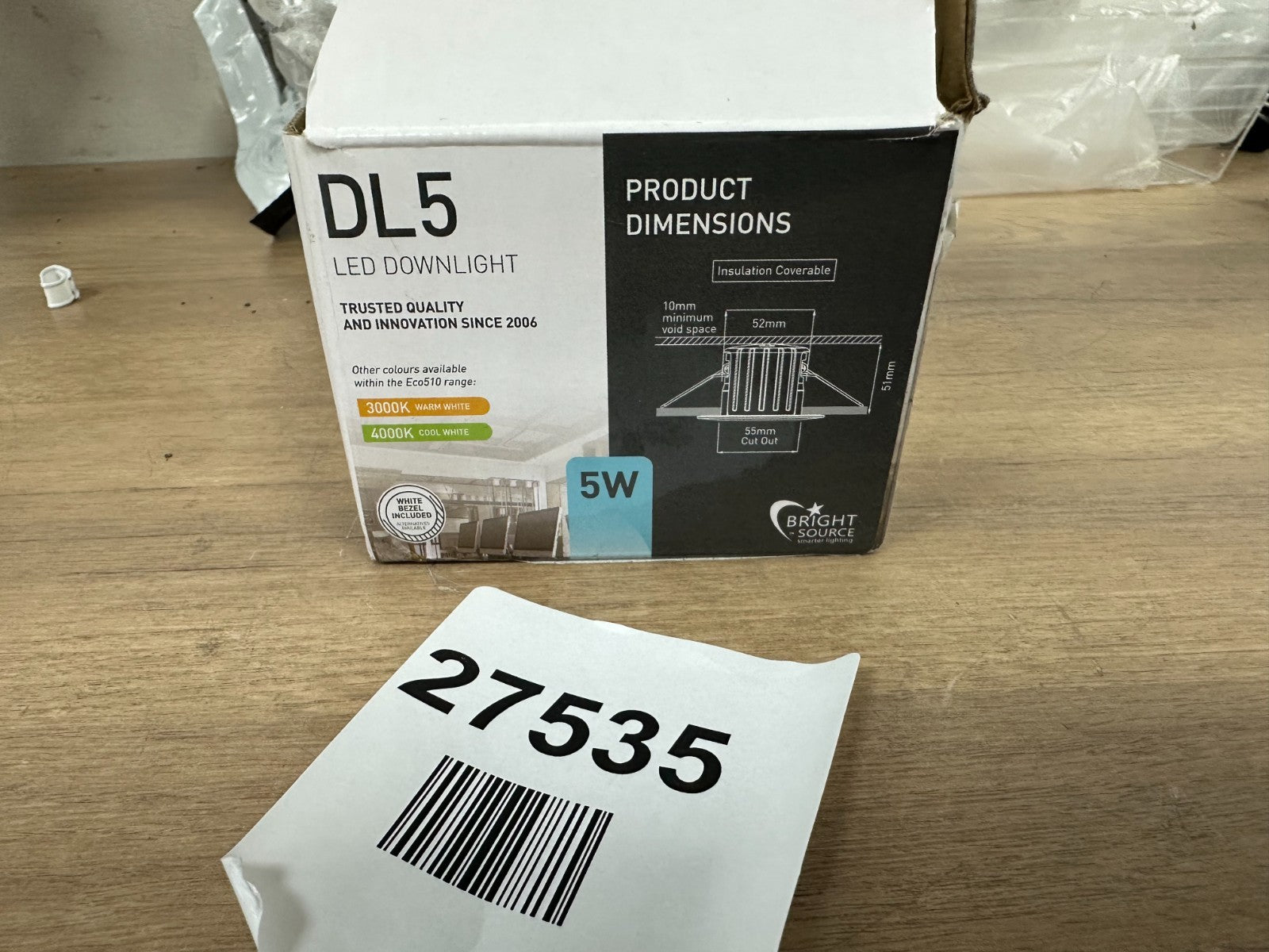 LED Downlights 5w Daylight White DL5 for Ceiling