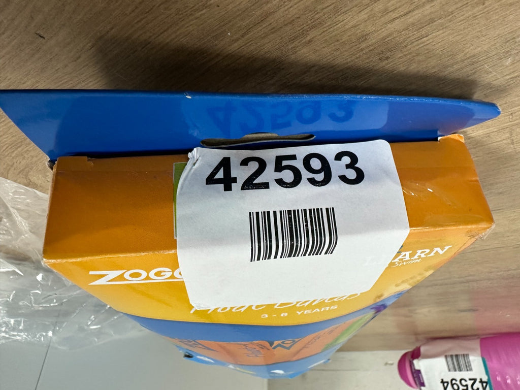 Zoggs Swimming Aid Children's Float Arm Bands - Orange