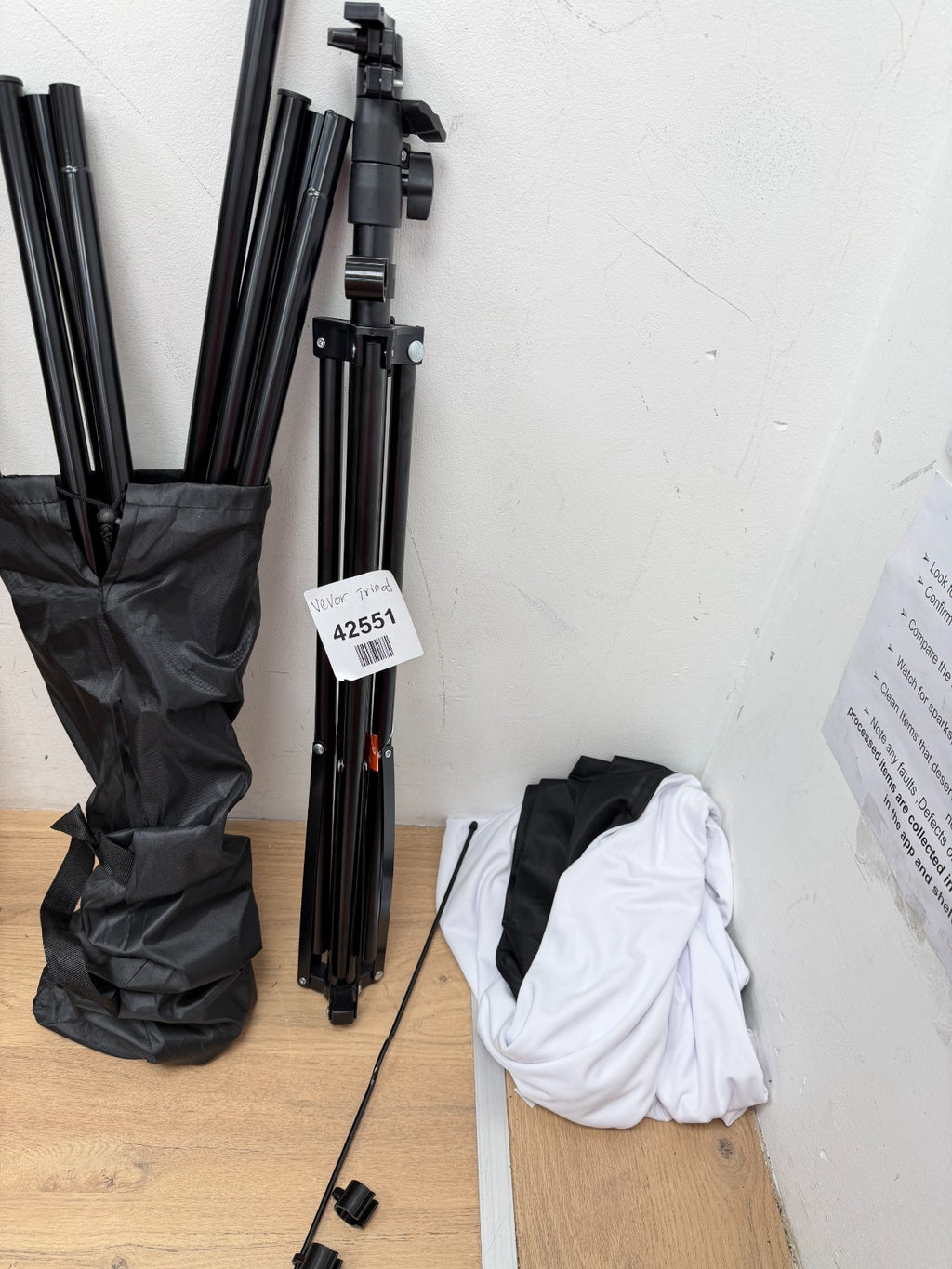 VEVOR Tripod Height Adjustment