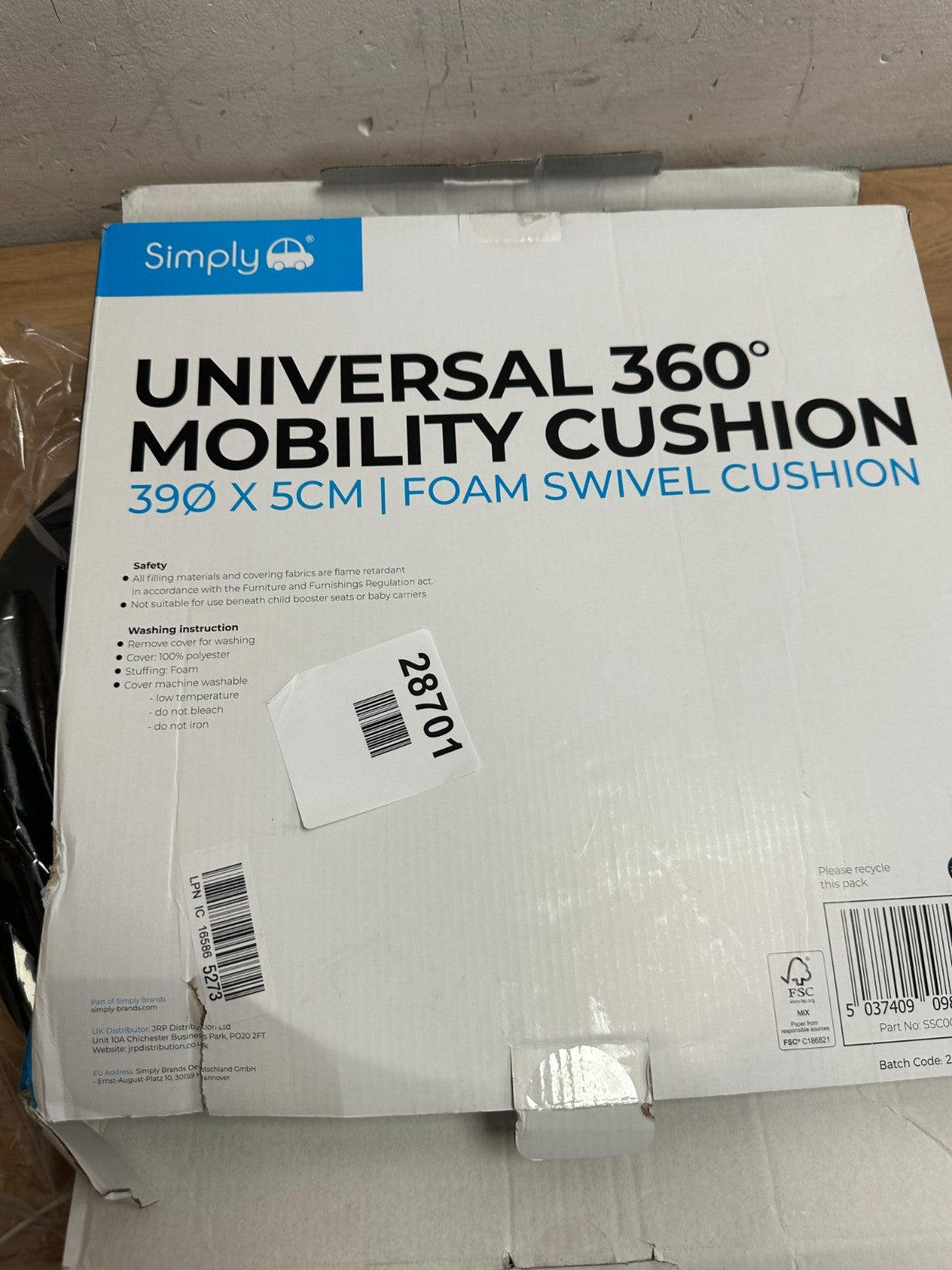 Universal 360 Mobility Cushion