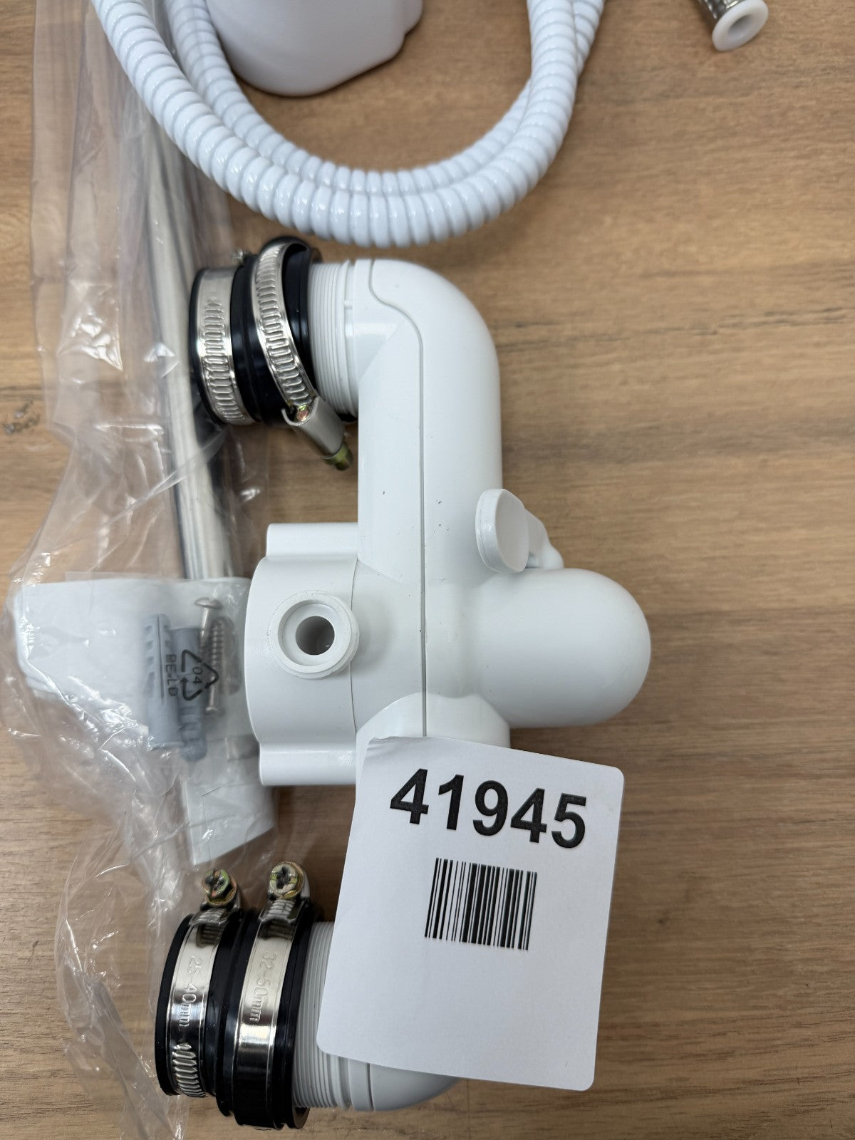 Croydex Bath Shower Mixer Set White And Silver — New (other) (photo 2)