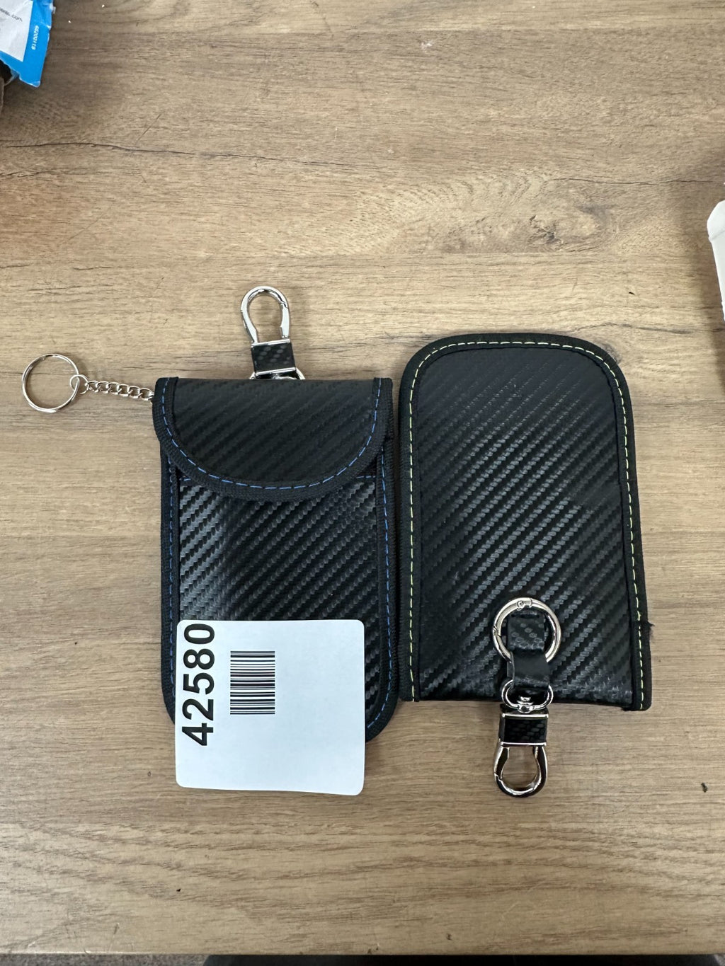 Coorattyes 2024 Faraday Pouch Car Key Signal Blocker RFID Anti-Theft Case 2 Pack