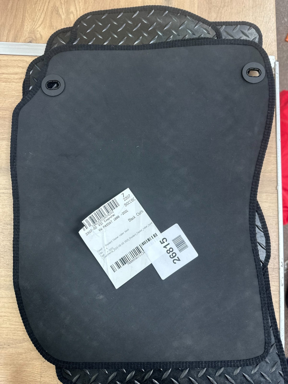 Car Mats Rubber Black Universal Fit Non Slip Waterproof FLOOR mats