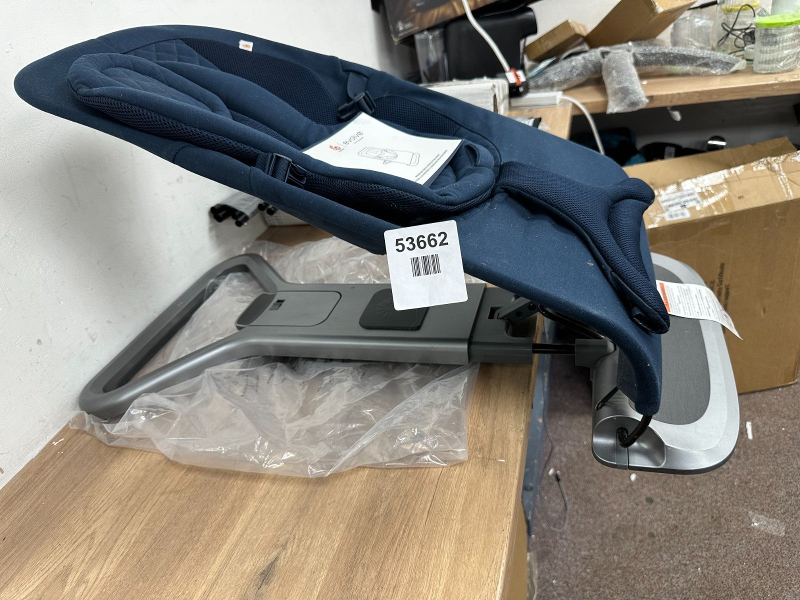 Ergo Baby Evolve 3-in-1 Bouncer Midnight Blue